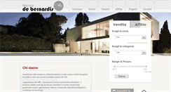 Desktop Screenshot of debernardis.ch